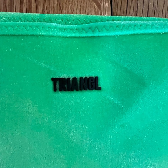Triangl brand florescent lime green size medium bikini. Great condition! - Picture 5 of 6
